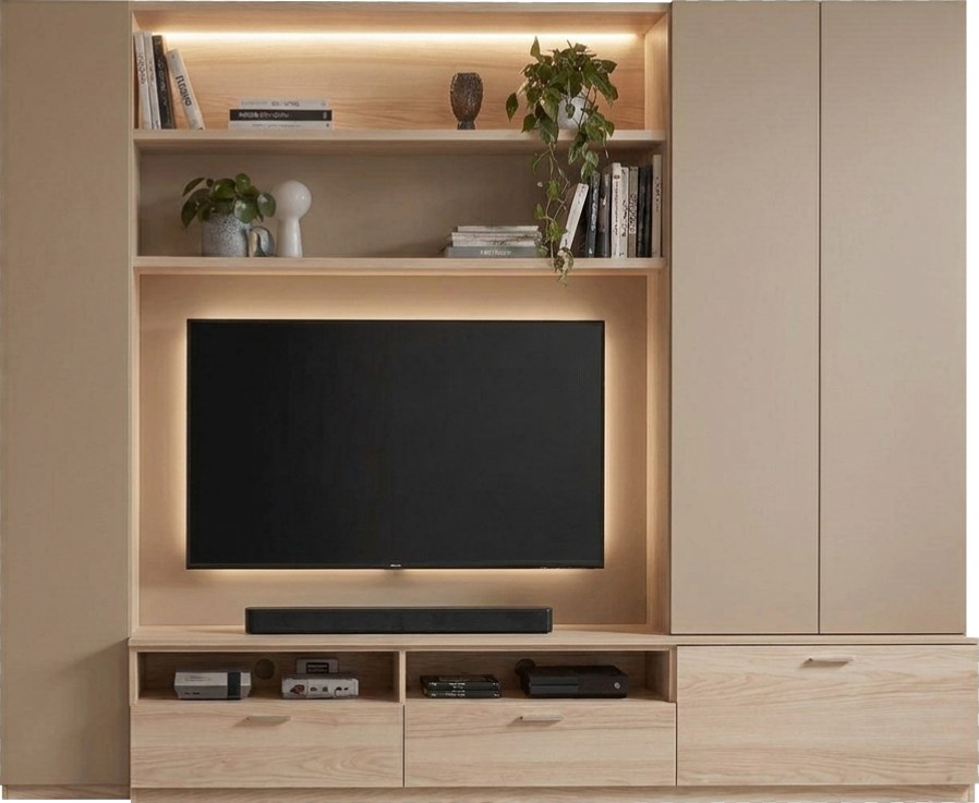 Mueble de TV Altaviza en acabado beige